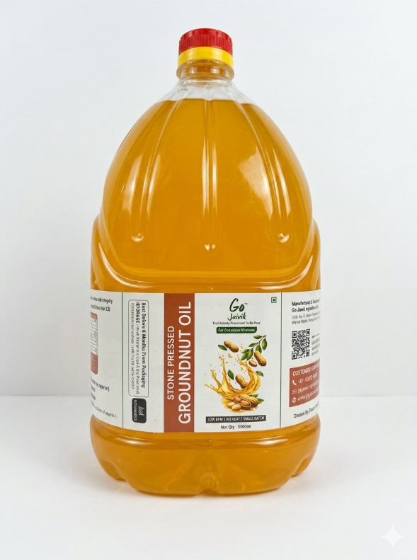 Groundnut oil 5L bulk can